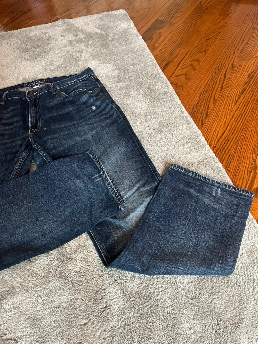 Banana Republic Men's Indigo Straight Jeans